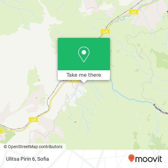 Ulitsa Pirin 6 map