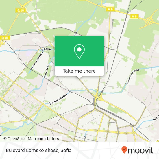 Карта Bulevard Lomsko shose