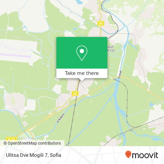 Ulitsa Dve Mogili 7 map