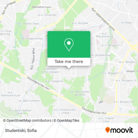 Карта Studentski