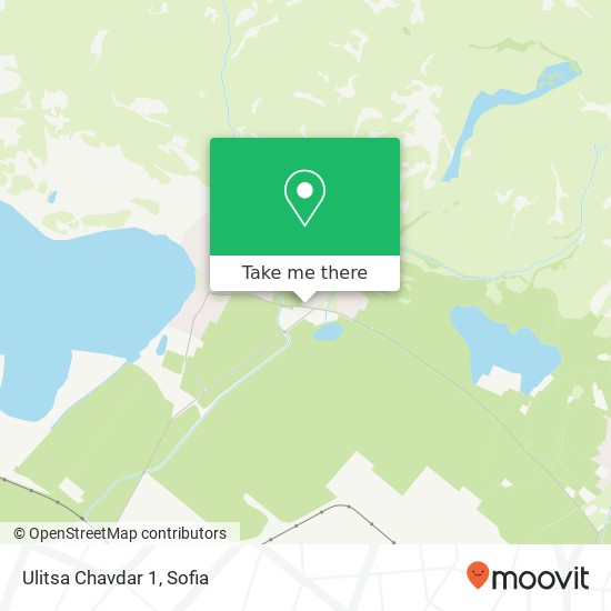 Ulitsa Chavdar 1 map