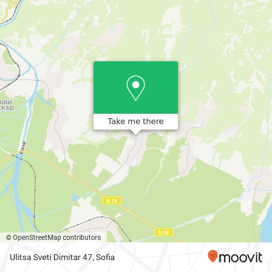 Ulitsa Sveti Dimitar 47 map