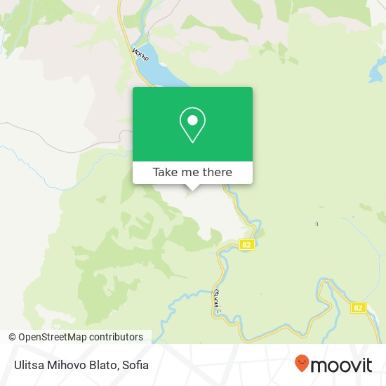 Ulitsa Mihovo Blato map