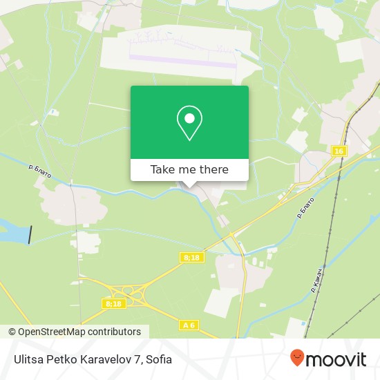 Карта Ulitsa Petko Karavelov 7