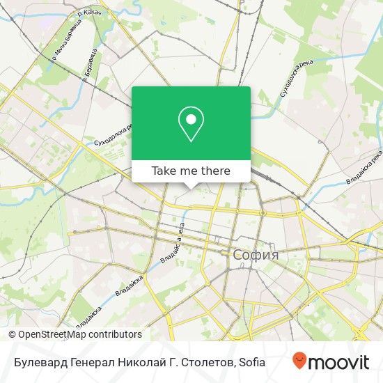 Булевард Генерал Николай Г. Столетов map