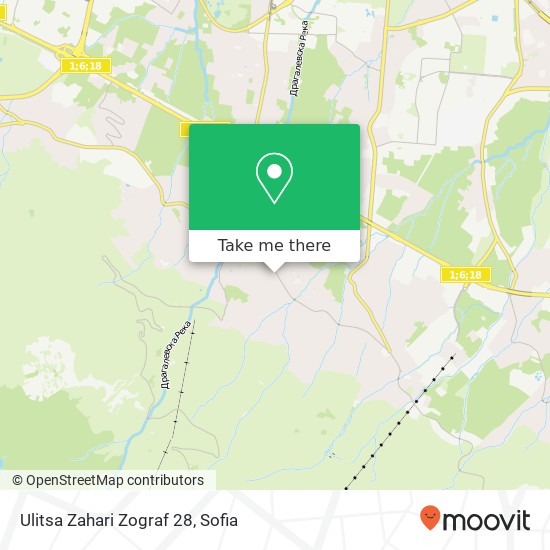 Ulitsa Zahari Zograf 28 map