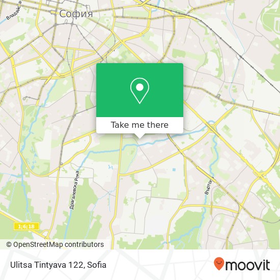 Ulitsa Tintyava 122 map