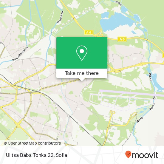 Ulitsa Baba Tonka 22 map