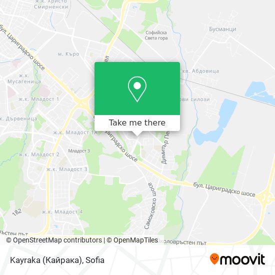 Kayraka (Кайрака) map