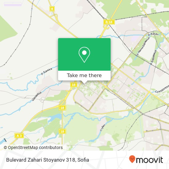 Bulevard Zahari Stoyanov 318 map