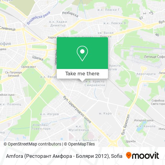 Amfora (Ресторант Амфора - Боляри 2012) map