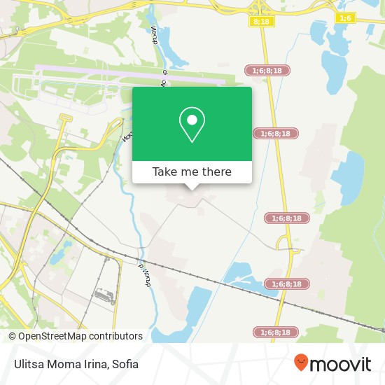 Ulitsa Moma Irina map