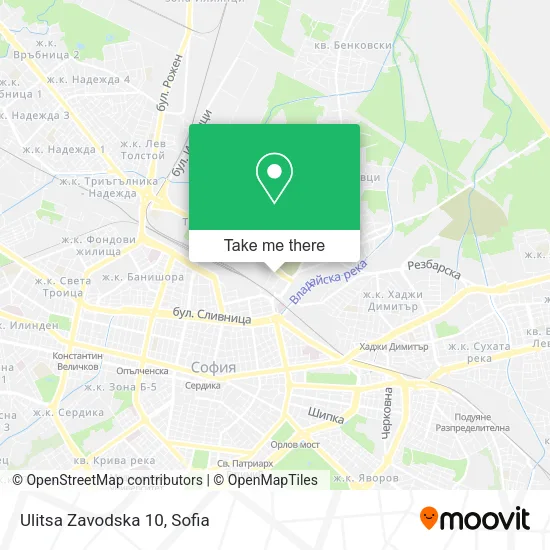 Карта Ulitsa Zavodska 10