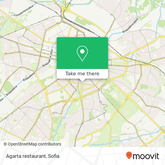 Agarta restaurant map
