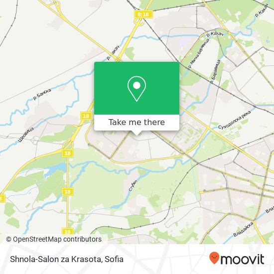 Карта Shnola-Salon za Krasota