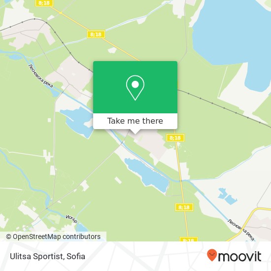 Ulitsa Sportist map
