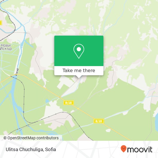 Ulitsa Chuchuliga map