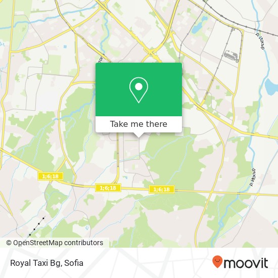 Royal Taxi Bg map