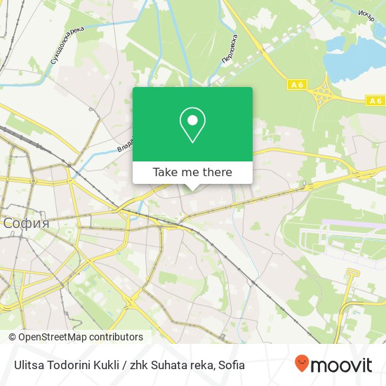 Ulitsa Todorini Kukli / zhk Suhata reka map