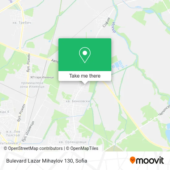 Карта Bulevard Lazar Mihaylov 130