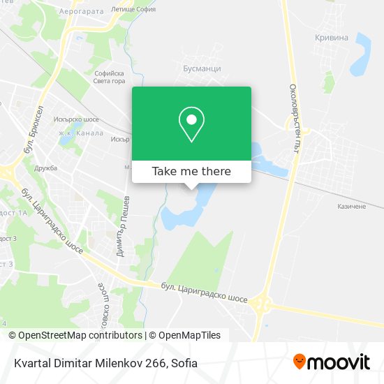 Kvartal Dimitar Milenkov 266 map