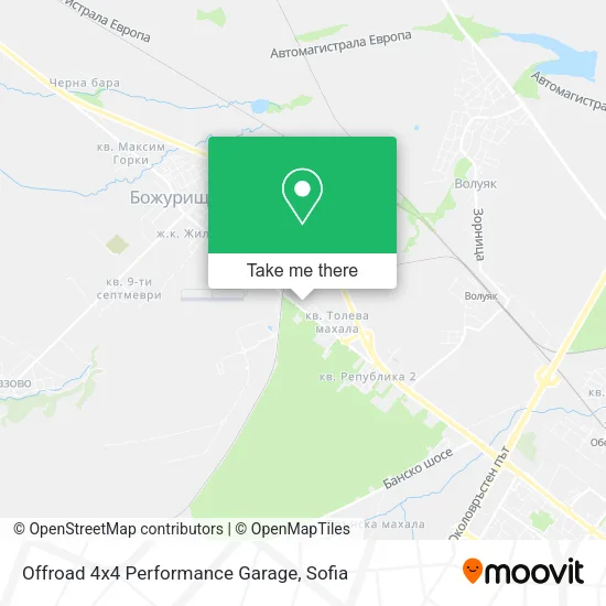 Offroad 4x4 Performance Garage map