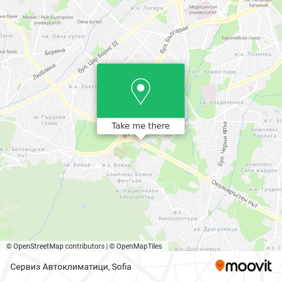 Сервиз Автоклиматици map