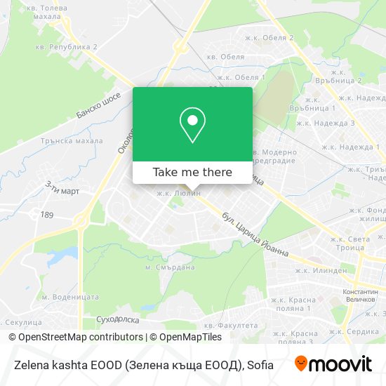 Zelena kashta EOOD (Зелена къща ЕООД) map