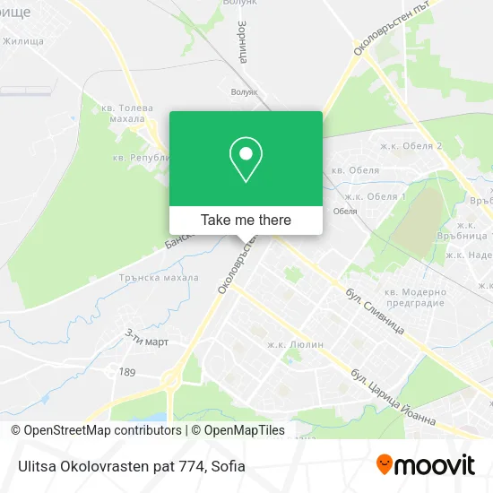 Карта Ulitsa Okolovrasten pat 774