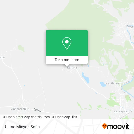 Карта Ulitsa Minyor