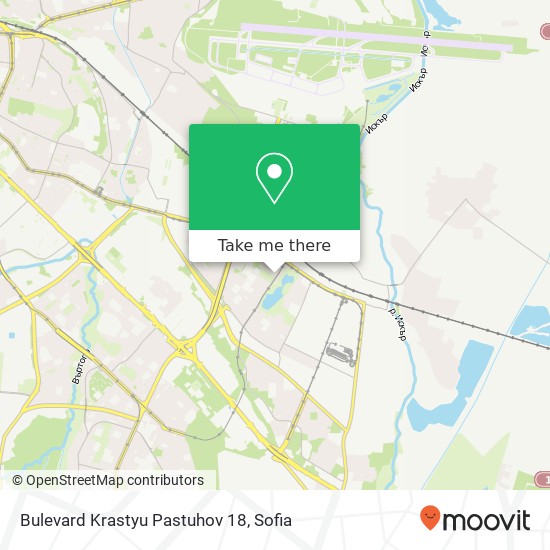 Карта Bulevard Krastyu Pastuhov 18