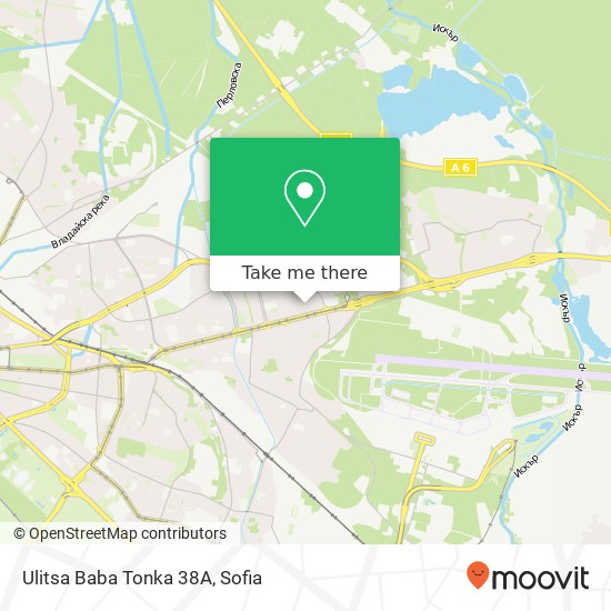 Ulitsa Baba Tonka 38А map