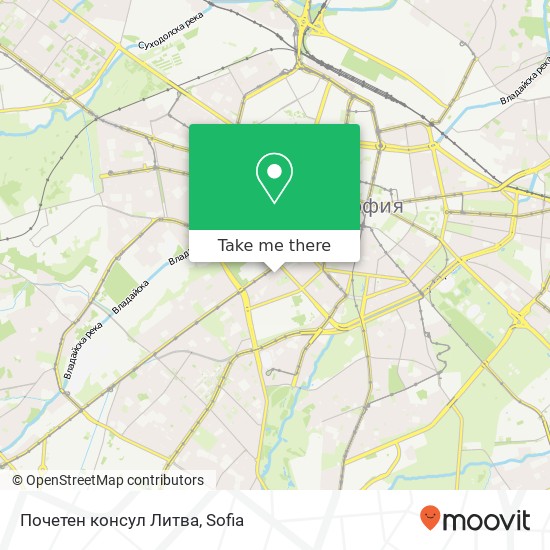 Почетен консул Литва map