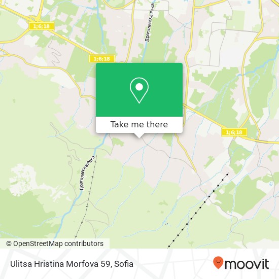 Ulitsa Hristina Morfova 59 map