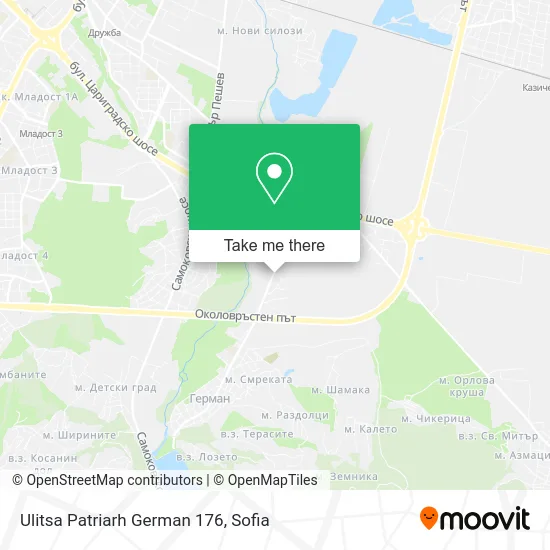 Карта Ulitsa Patriarh German 176