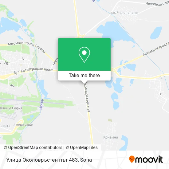 Улица Околовръстен път 483 map