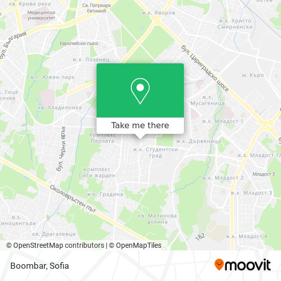 Boombar map