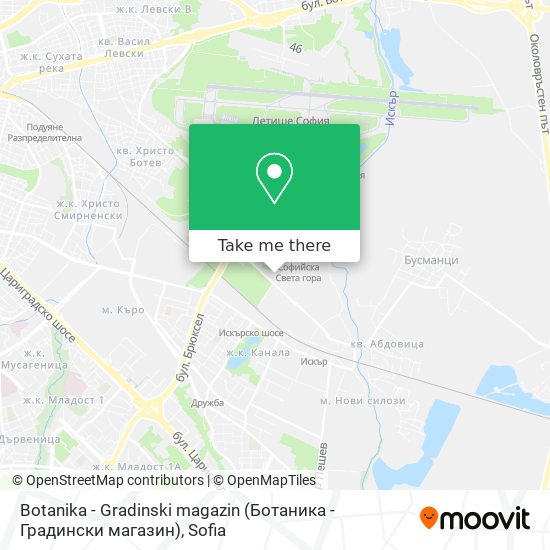 Botanika - Gradinski magazin (Ботаника - Градински магазин) map