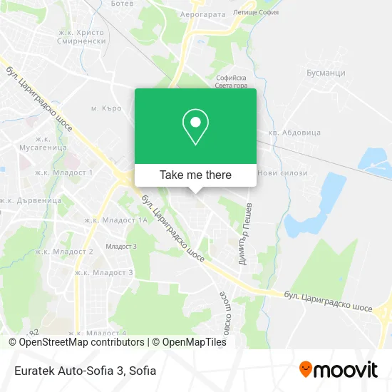 Euratek Auto-Sofia 3 map