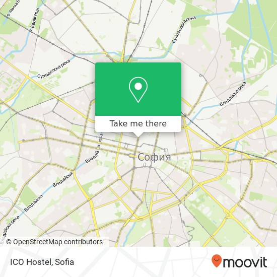 ICO Hostel map