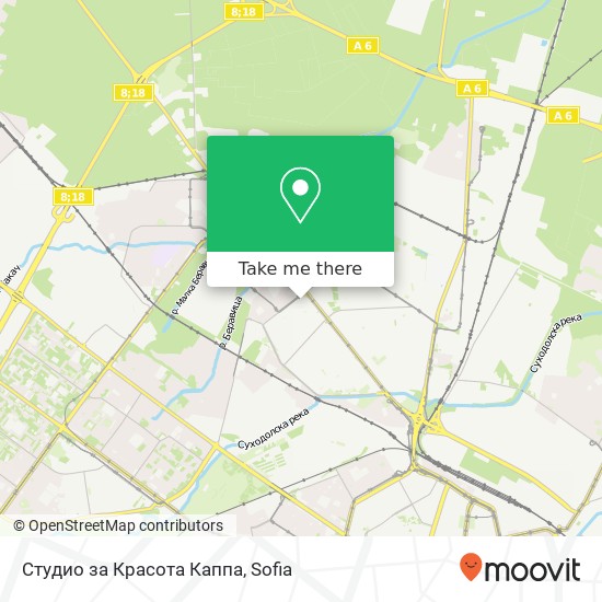 Студио за Красота Каппа map