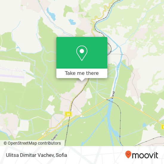 Ulitsa Dimitar Vachev map