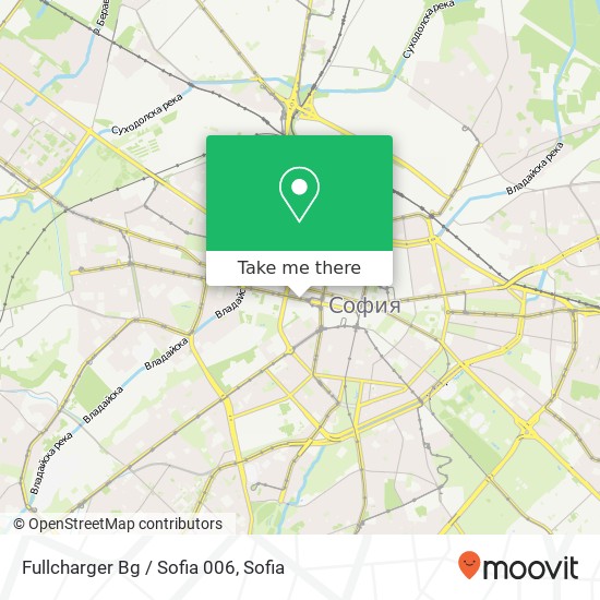 Карта Fullcharger Bg / Sofia 006