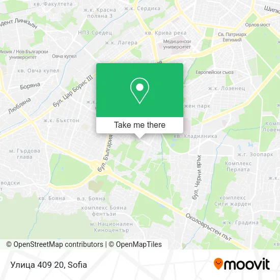 Карта Улица 409 20