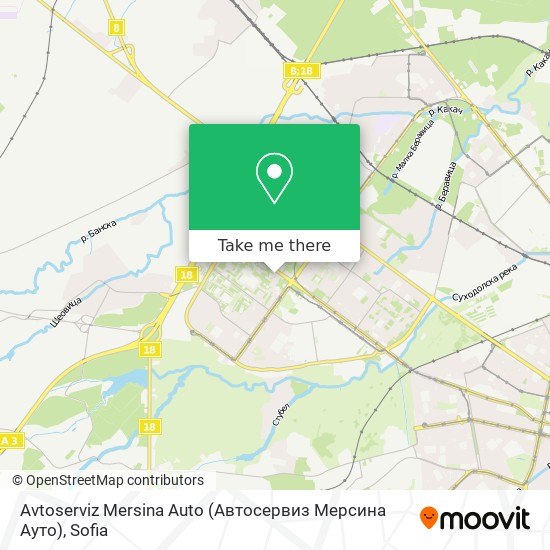 Avtoserviz Mersina Auto (Автосервиз Мерсина Ауто) map