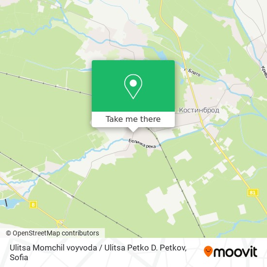 Ulitsa Momchil voyvoda / Ulitsa Petko D. Petkov map