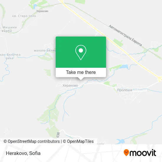 Карта Herakovo
