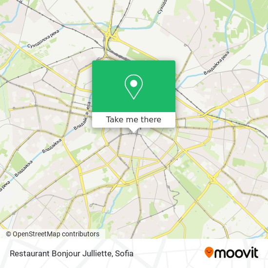 Карта Restaurant Bonjour Julliette