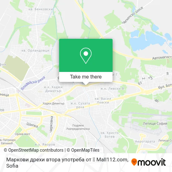 Карта Маркови дрехи втора употреба от ❤️ Mall112.com