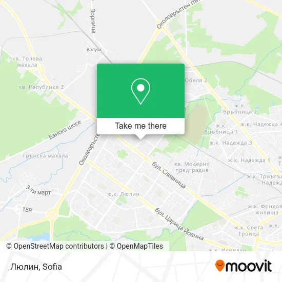 Карта Люлин